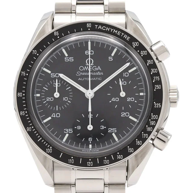 Omega Speedmaster 3510.50 SS Automatic in Dial color: black Case: stainless steel Bracelet: stainless steel from KOMEHYO