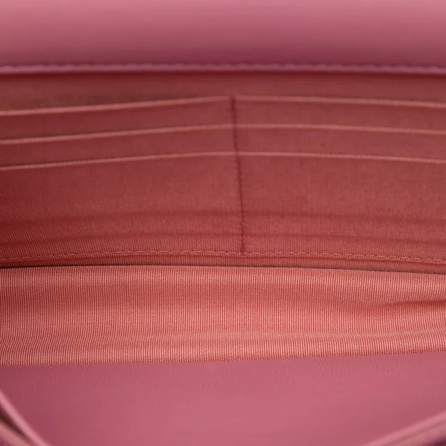 Pink Chanel Quilted Lambskin Boy Wallet On Chain Crossbody Bag in Pink Lambskin from Designer Revival, photo 2 of 2