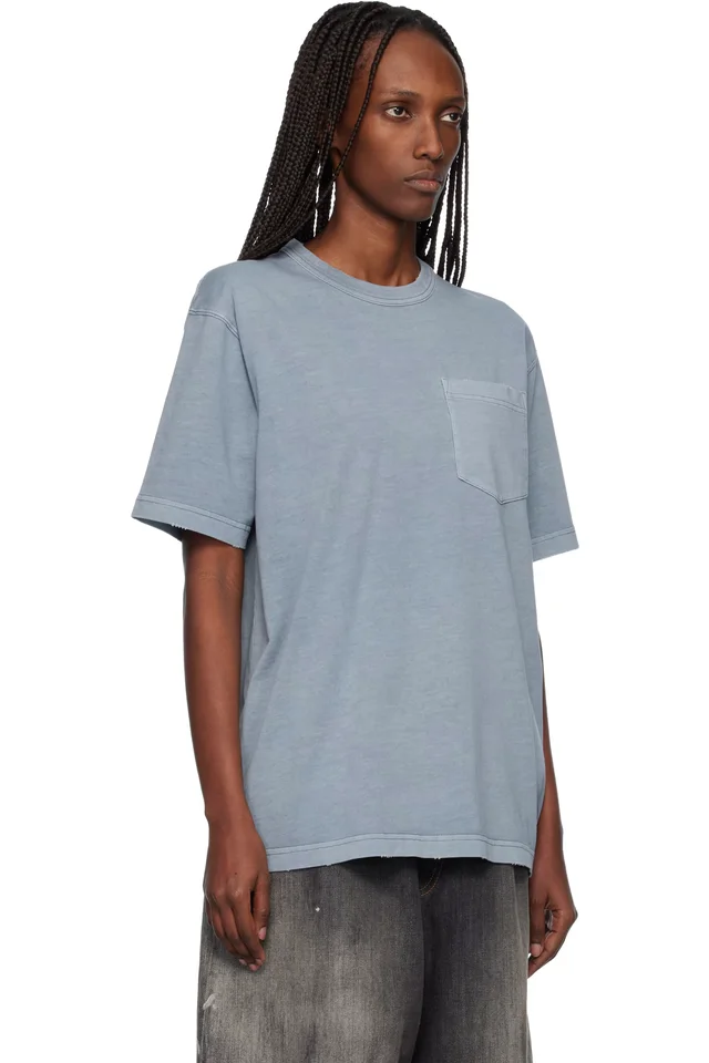 Carhartt Work In Progress Blue Torion Pocket T-shirt, photo 2 of 2 from SSENSE