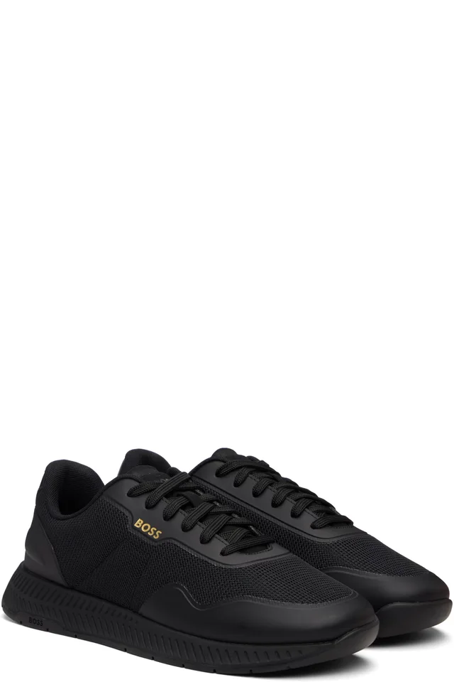 BOSS Black TTNM Mesh Sneakers, photo 4 of 5 from SSENSE