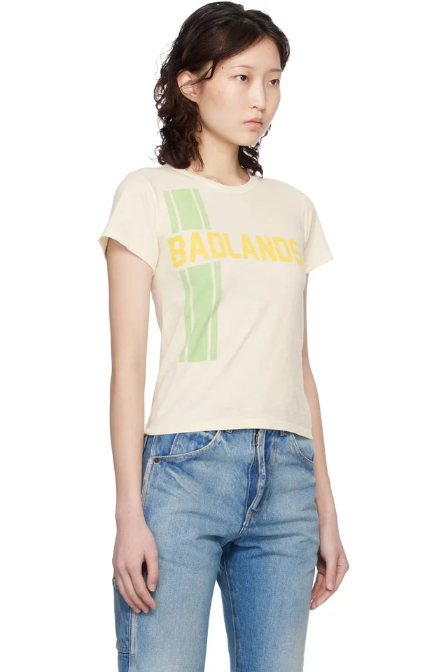 Maison Margiela Off-White 'Badlands' T-shirt, photo 2 of 4 from SSENSE
