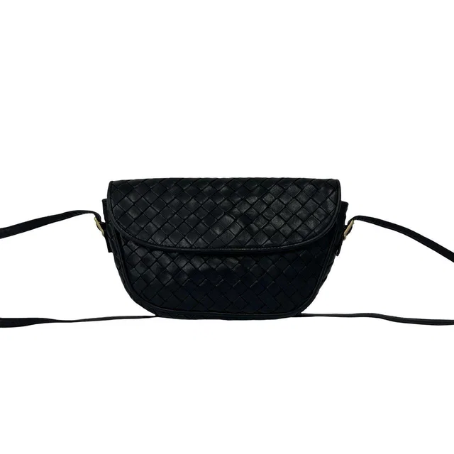 Bottega Veneta Intrecciato Leather Shoulder Bag in Woven leather from LuxUness