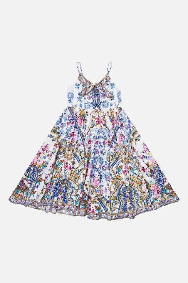 Camilla eBoutique KIDS STRAPPY MAXI DRESS WITH TIE FRONT ALL ABOUT THAT LACE from CAMILLA, photo 1 of 1