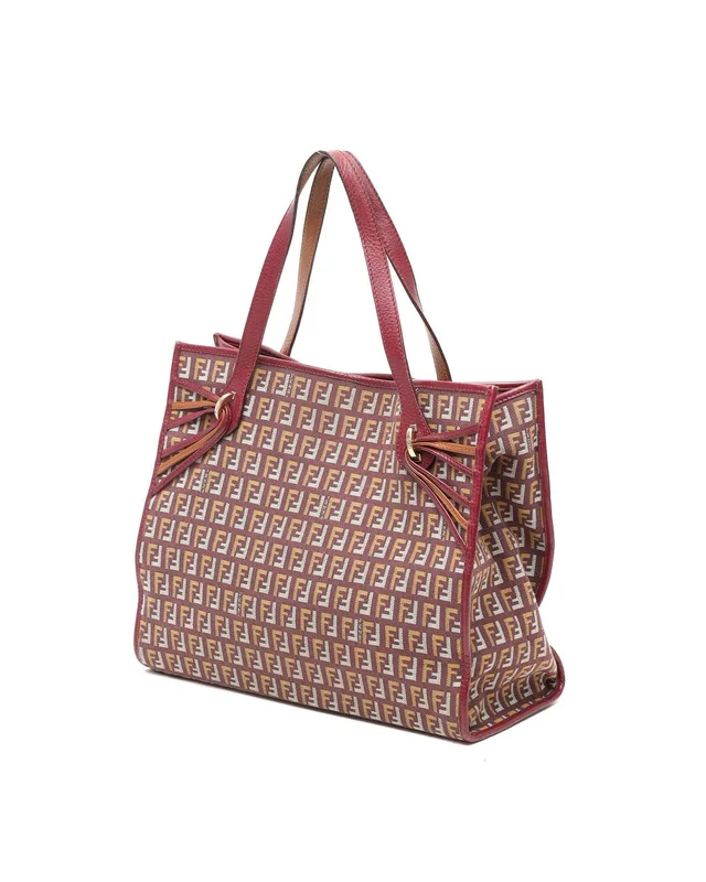 Fendi Zucchino Tote Bag in Canvas from A Retro Tale, photo 2 of 9