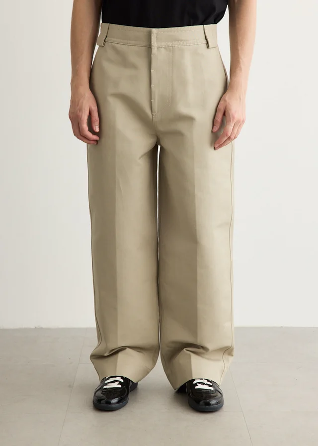 AMI PARIS Baggy Trousers in Beige from Incu, photo 1 of 1