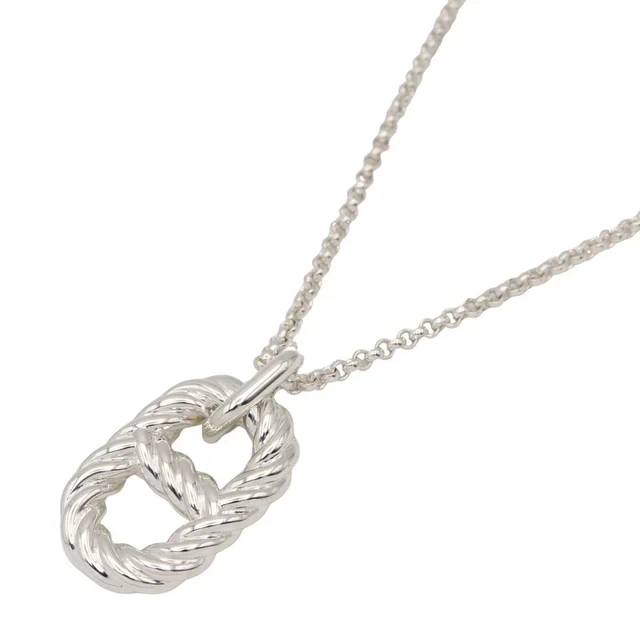 Hermès Silver Necklace in gray|silver from Poshmark