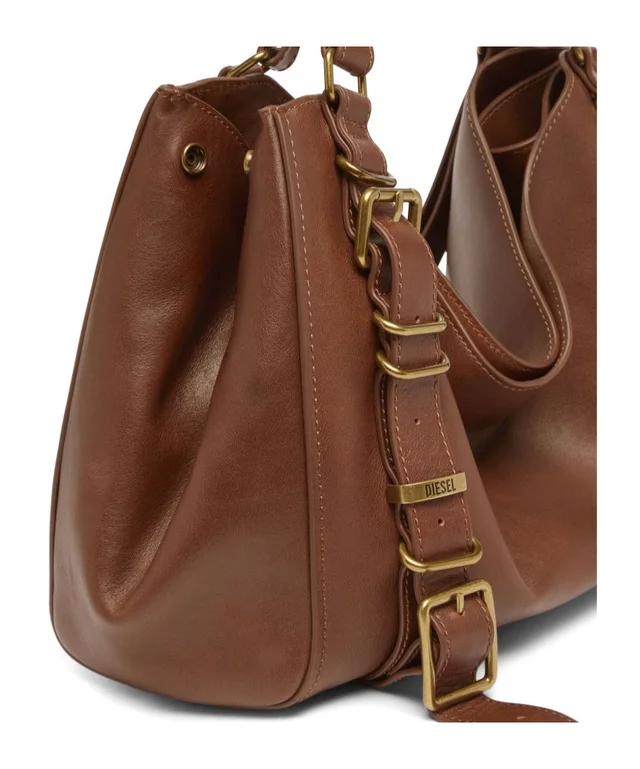 Diesel D-One-Medium top-handle bag in treated leather, photo 4 of 5 from SENSER
