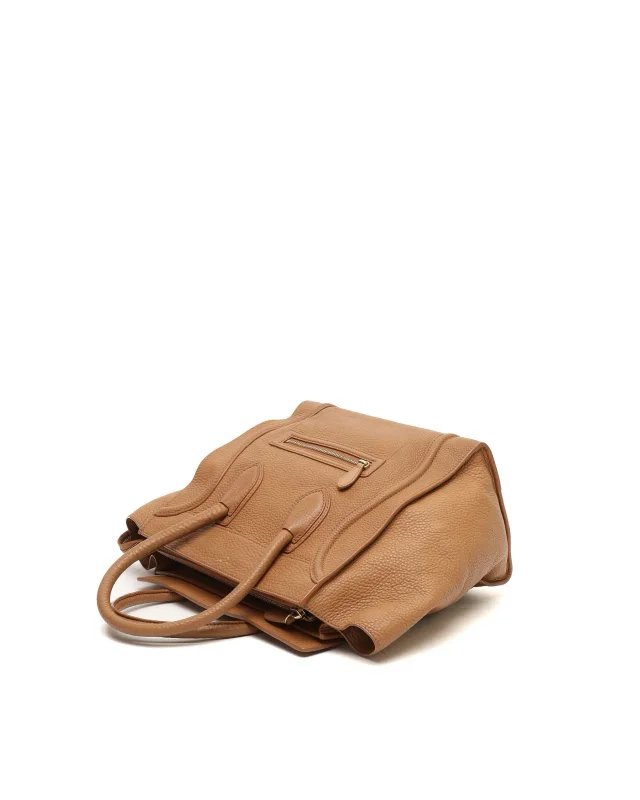 Celine Luggage Mini Bag in Caviar leather from A Retro Tale, photo 4 of 9