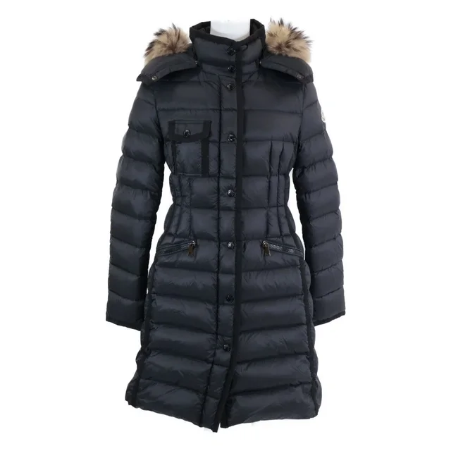 Moncler Hermifur Down Coat in Nylon from The Reluxe