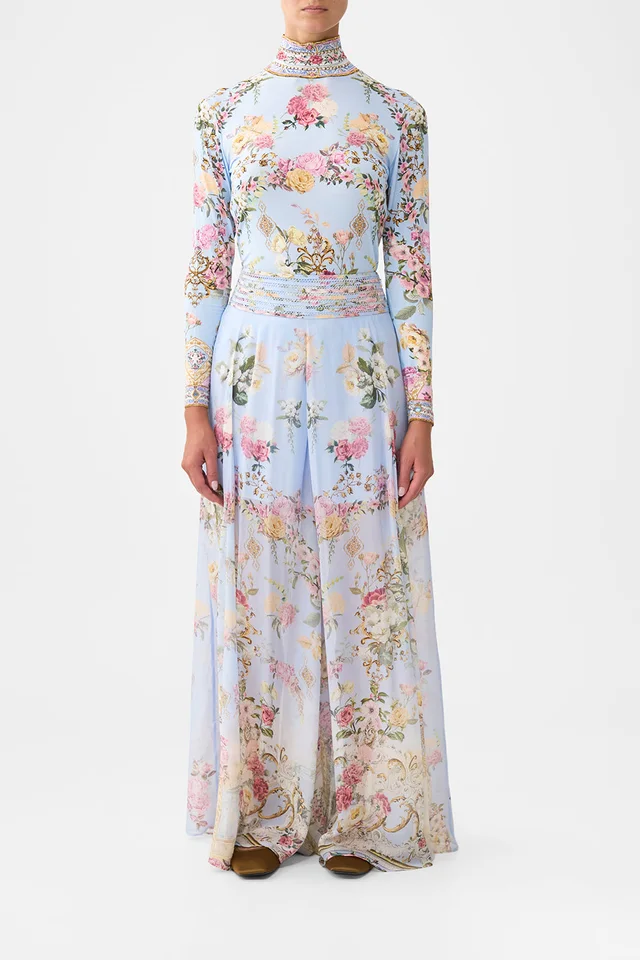 Camilla eBoutique WAISTED WIDE LEG PANT TILED IN TIME from CAMILLA, photo 1 of 1