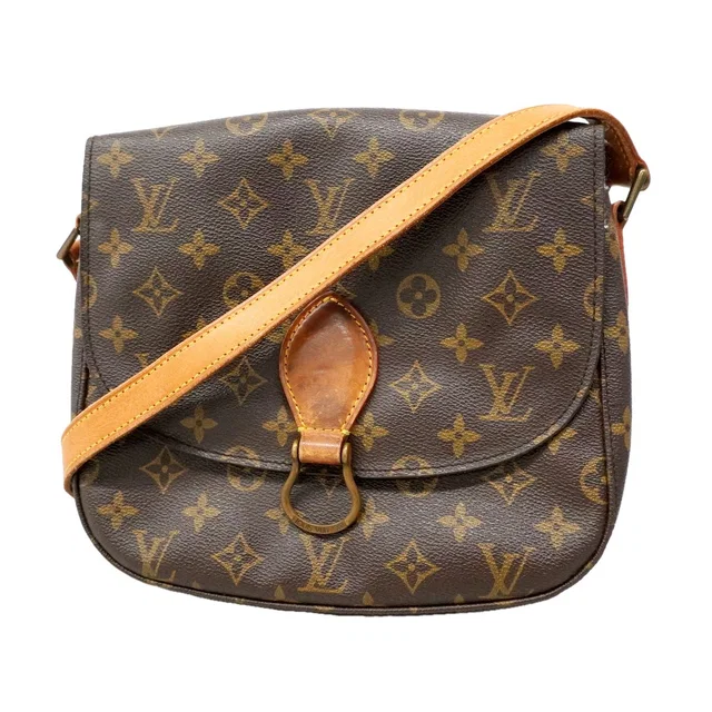 Louis Vuitton Shoulder Bag Monogram Saint-cloud GM Brown in Brown from The Reluxe