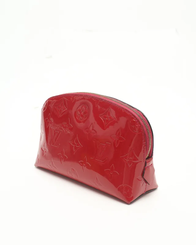 Louis Vuitton Vernis Cosmetic Pouch in Leather from A Retro Tale, photo 2 of 8