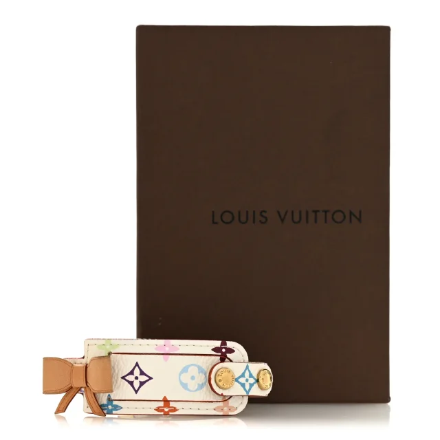 Louis Vuitton Monogram Multicolor Address Wish Bracelet White in White Canvas from FASHIONPHILE, photo 8 of 8