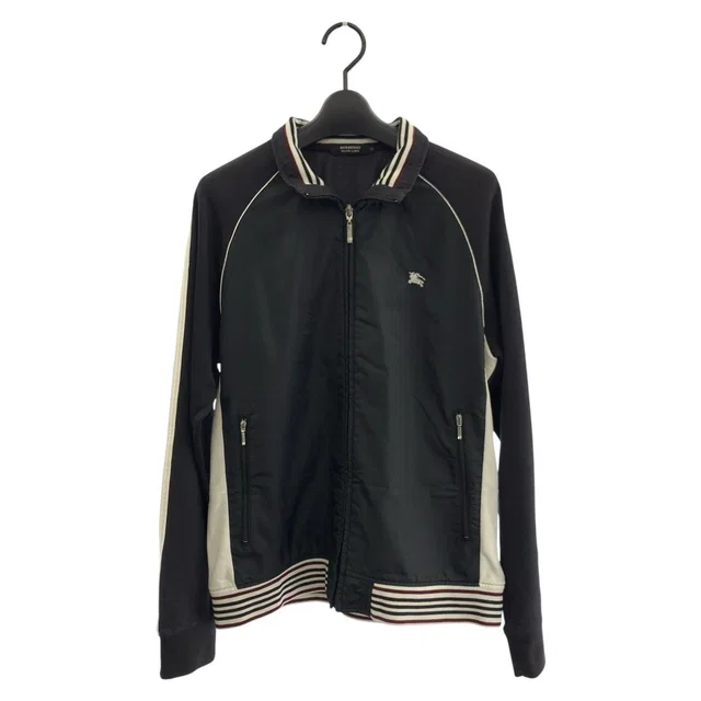 Burberry Black Label Polyester Cotton Jersey Jacket in Black from LuxUness