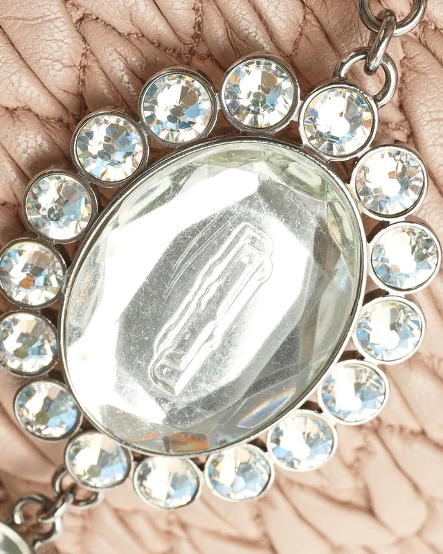 Miu Miu Large Nappa Crystal Bag in Nappa leather from A Retro Tale, photo 8 of 11