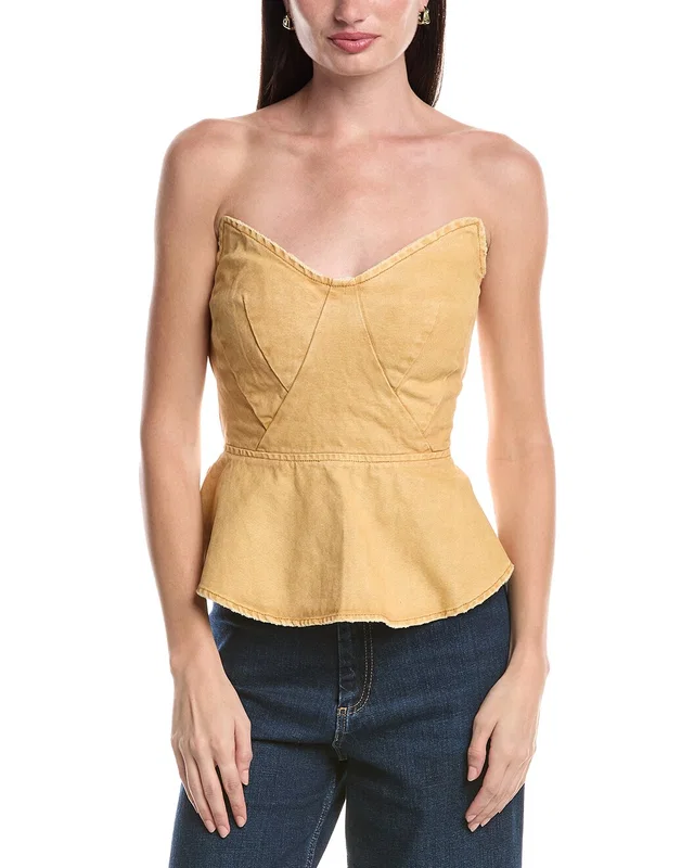 AFRM Merida Princess Peplum Top, image 1 of 1 from Rue La La