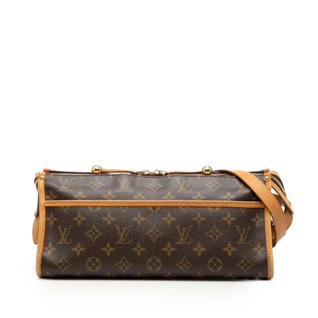 Brown Louis Vuitton Monogram Popincourt Long Crossbody Bag in Brown Coated canvas from Designer Revival