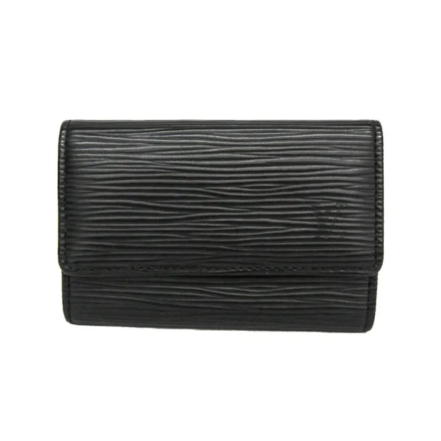 Louis Vuitton Epi 6 Key Holder M63812 Men,Women Epi Leather Key Case Noir in Noir Epi leather from Elady