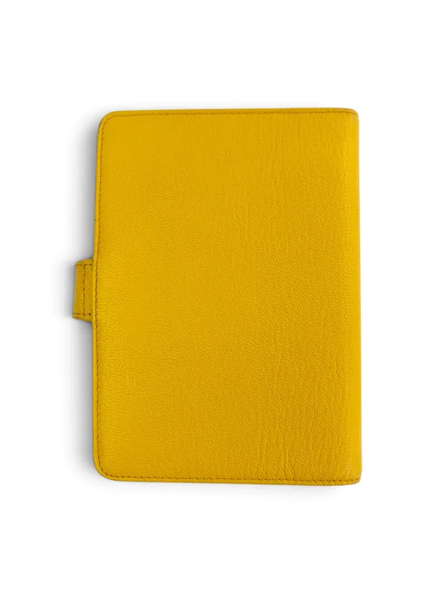 Chanel Vintage Small Yellow Agenda Cover in Yellow Leather from Season 2 Consign, photo 2 of 8