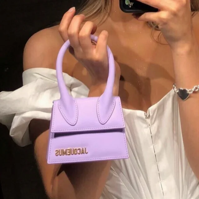 Jacquemus Lilac Le Chiquito Mini Bag in purple from Poshmark