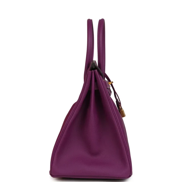 Hermès Birkin 35 Anemone Epsom Gold Hardware in Epsom leather from Madison Avenue Couture, photo 3 of 9