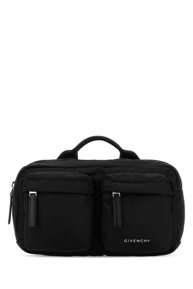 Givenchy Essential U Belt Bag — Black in Black Nylon from HEWI