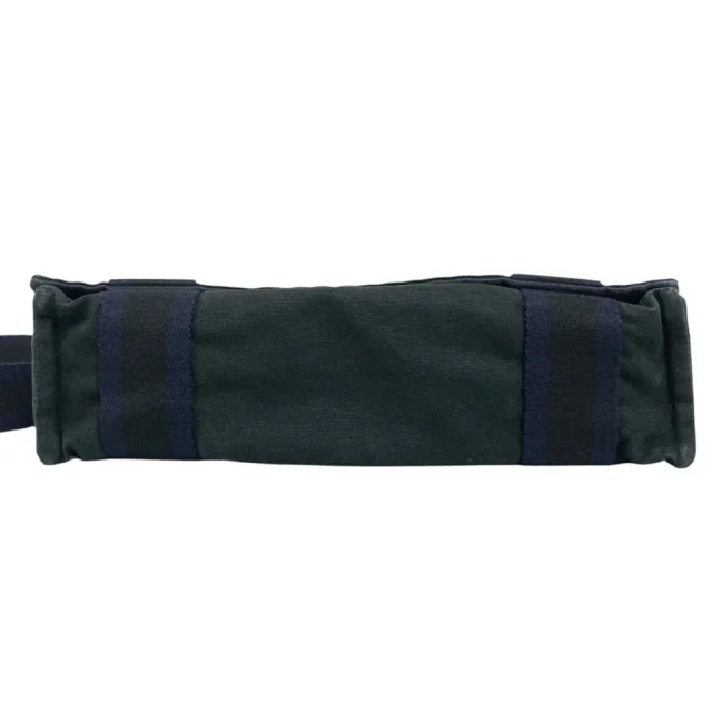 Hermès Fourre Tout Basace PM Canvas Shoulder Bag in Black Canvas from LuxUness, photo 6 of 14
