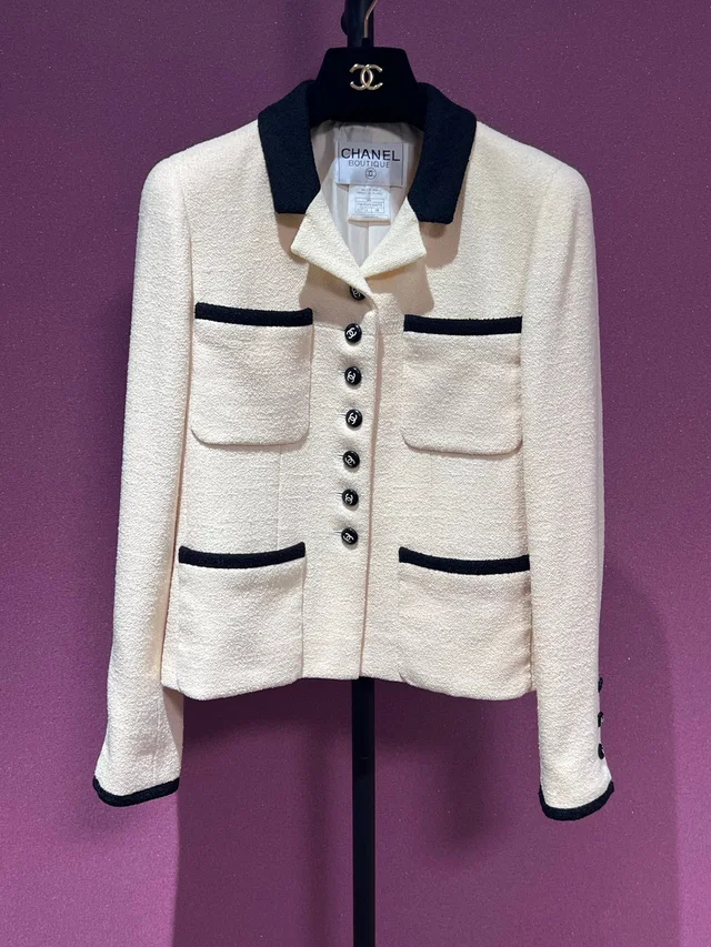 Chanel 1996 Panda Jacket 38 from Luxury Promise