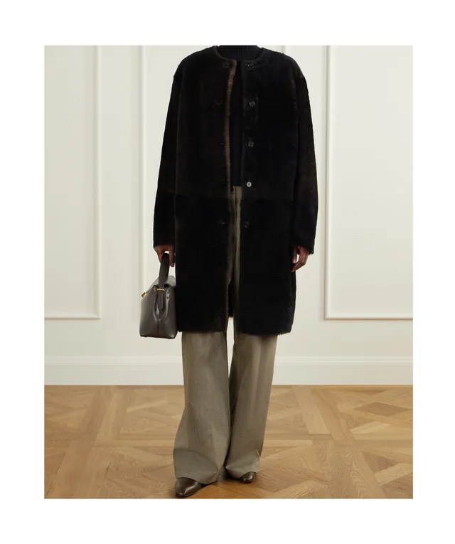 LouLou de Saison Elba shearling coat, photo 2 of 4 from SENSER