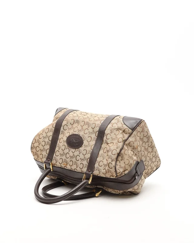 Celine Carriage Boston Bag in Canvas from A Retro Tale, photo 5 of 13