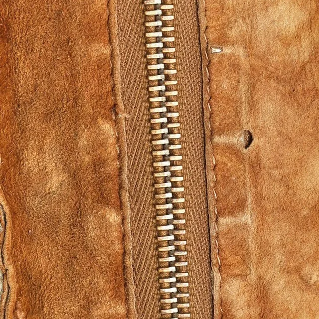 Chanel CC Mouton Patchwork Bag in Suede from A Retro Tale, photo 8 of 12