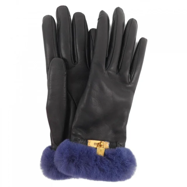 Hermès gloves & mittens in Leather from The Brand Collector, photo 1 of 1