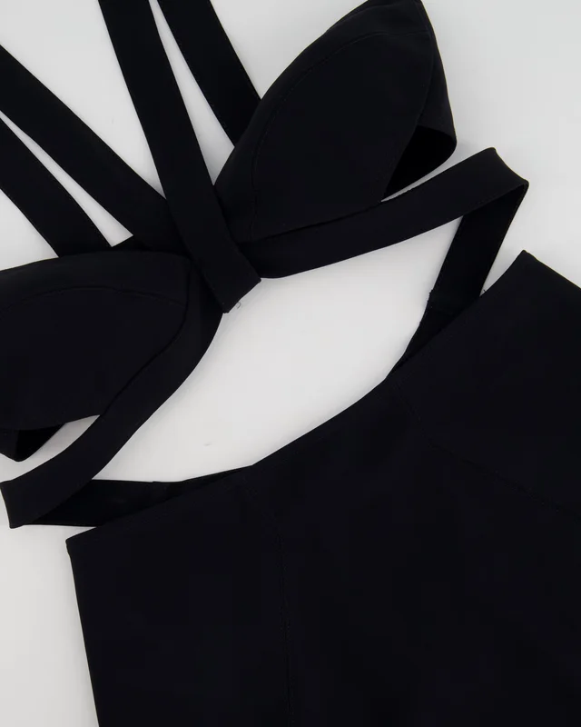 Alaïa Black Cut-Out Swimsuit FR 38 (UK 10) in Black from Sellier, photo 2 of 2