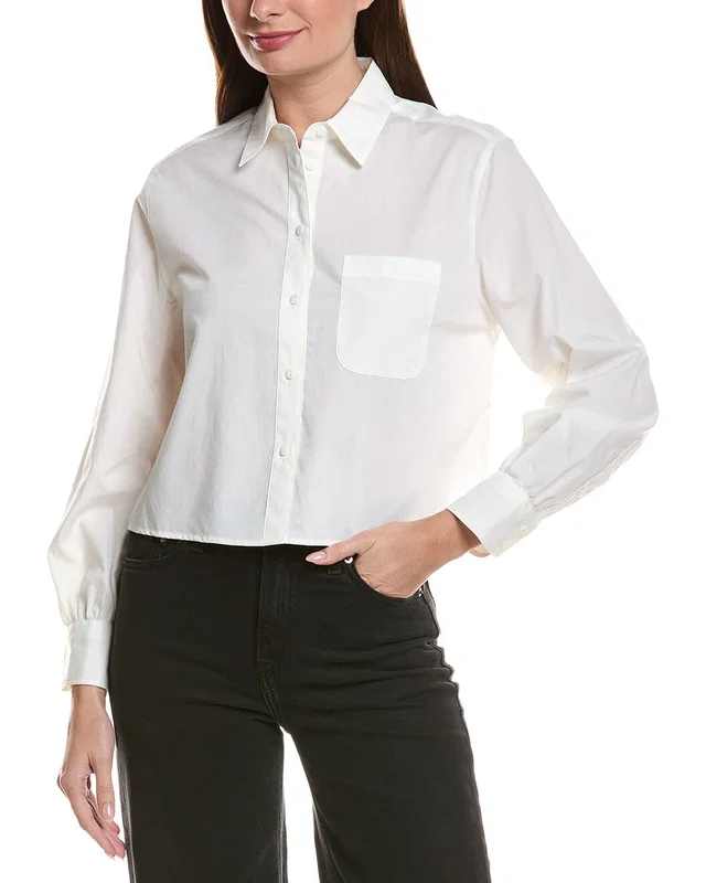 rag & bone Max Cropped Shirt, image 1 of 1 from Rue La La