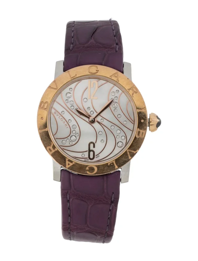 Bvlgari Bvlgari Watch in multicolor Leather from The RealReal