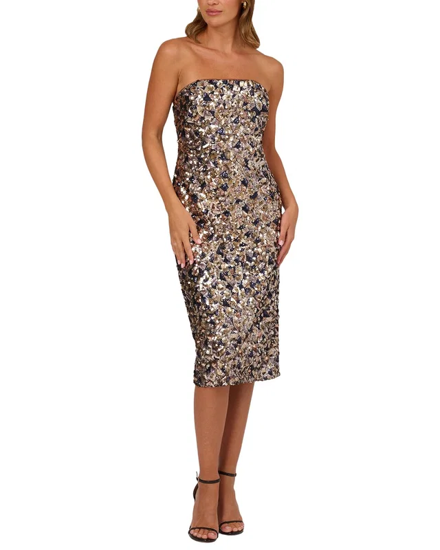 ADRIANNA EVE Embellished Midi Dress, image 1 of 1 from Rue La La