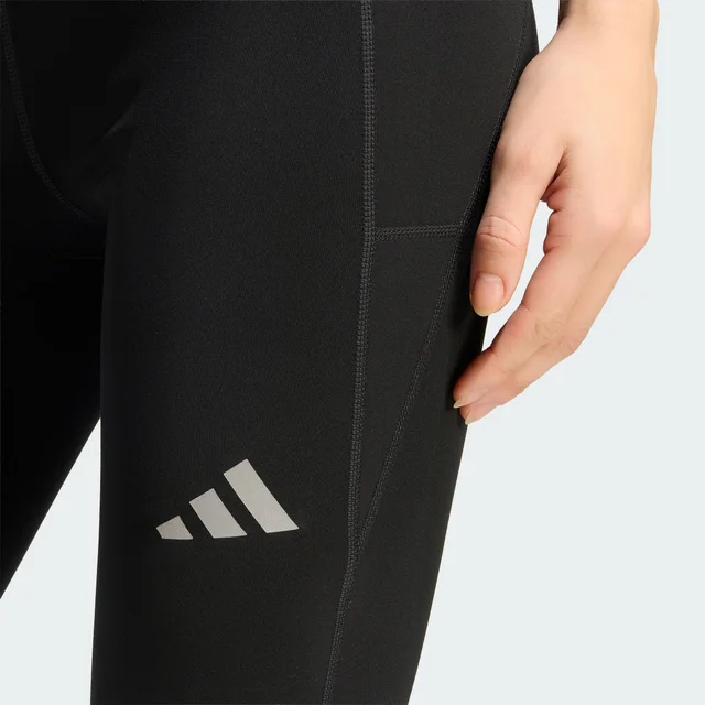 Adidas Run Essentials Winterized Full Length Leggings in Black, photo 5 of 7 from adidas (US)