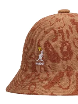 Kangol Bucket hat with graphic detail in 56% Modacrylic, 18% Acrylic, 18% Polyester, 100% Nylon, photo 4 of 6 from LUISAVIAROMA