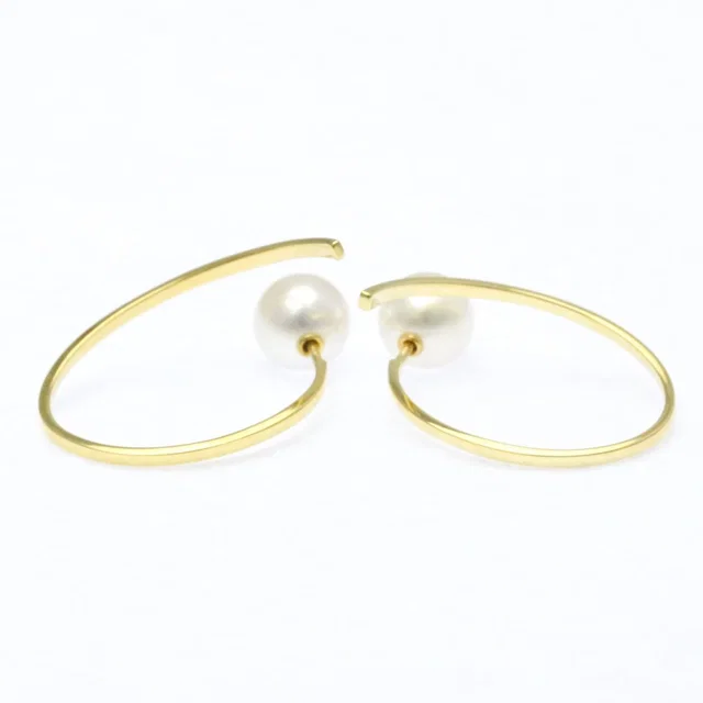 Tasaki 18k Gold Pearl Earrings in gold from Poshmark