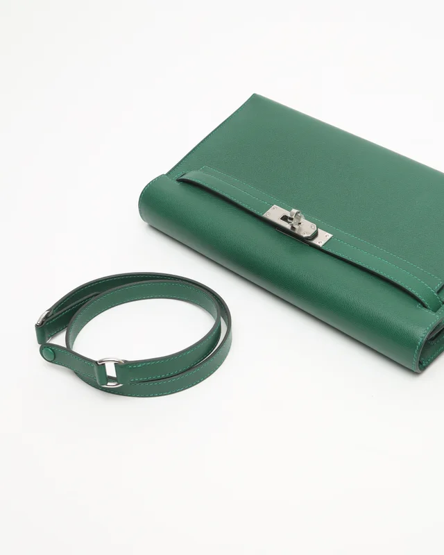 Hermès Kelly Epsom Elan Shoulder Bag in Epsom leather from A Retro Tale, photo 10 of 13