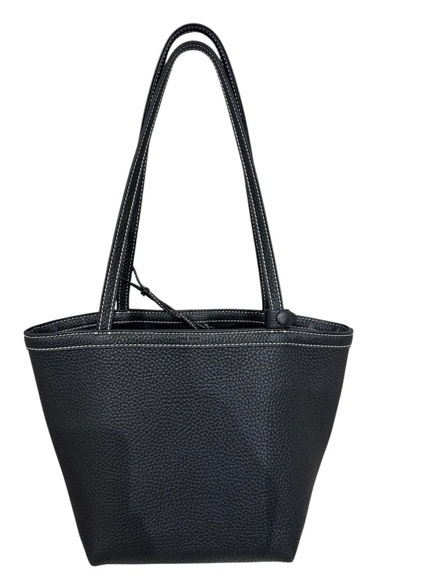 The Row Tote Black in Black from Luxury Promise