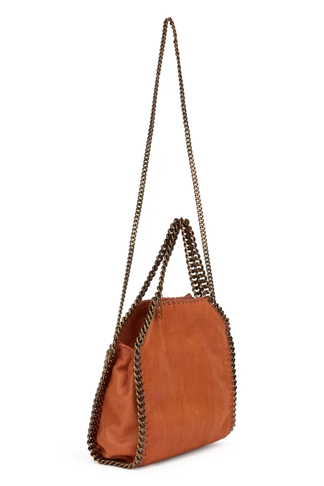 Stella McCartney Falabella Shoulder Bag — Orange Polyester in Orange Leather from HEWI, photo 2 of 2