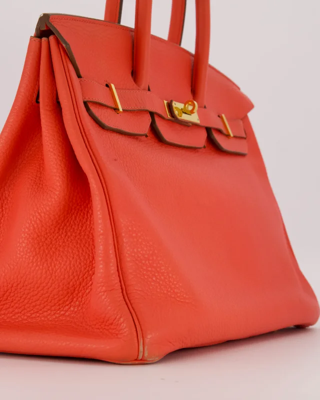 Hermès Birkin Retourne 35 Bag in Pink Togo leather from Sellier, photo 10 of 21