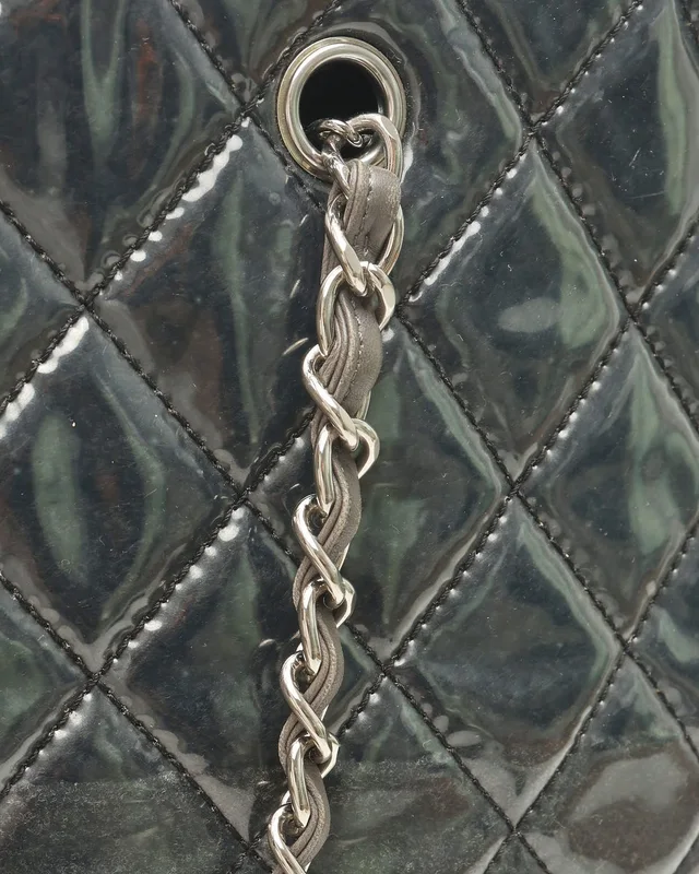 Chanel Funny Tweed Patchwork Shopping Tote Bag in Tweed from A Retro Tale, photo 7 of 11