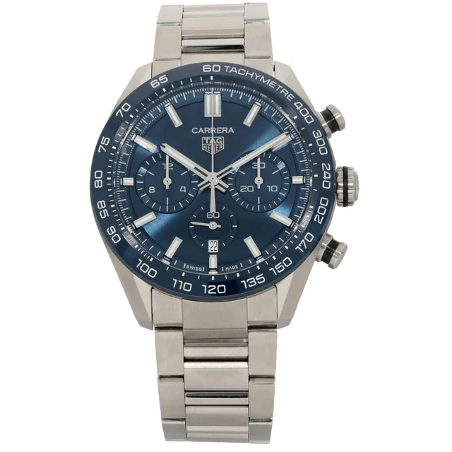 TAG Heuer Carrera CBN2A1A 44mm Stainless Steel Watch from H&T