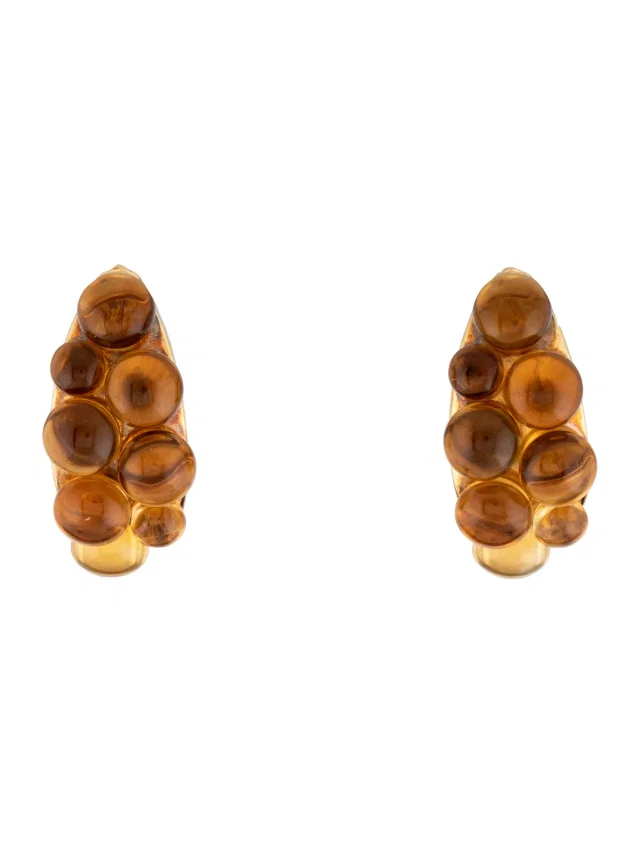 Pomellato 18K Citrine Mora Drop Earrings in multicolor from The RealReal