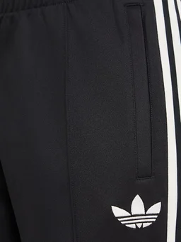 adidas Originals Straight trousers with elastic waistband in 52% Cotton, 48% Polyester, photo 3 of 3 from LUISAVIAROMA