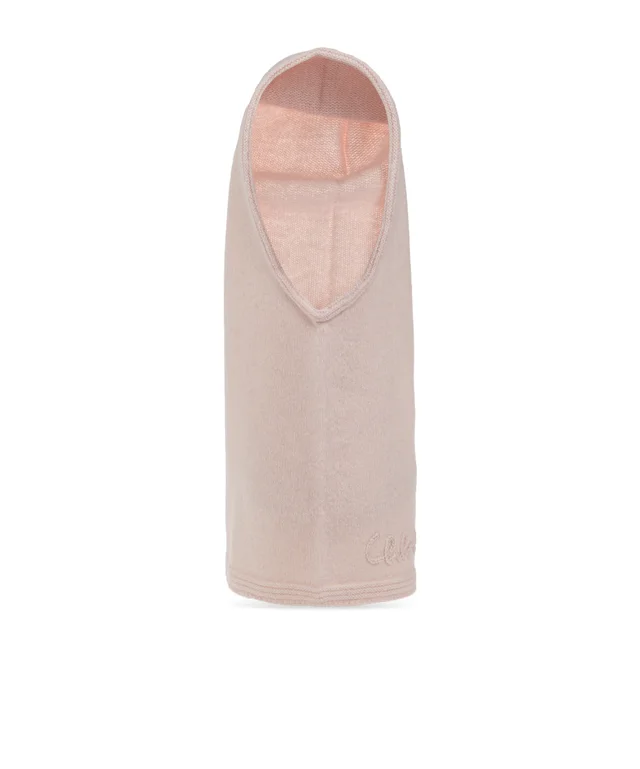 Chloé Iconic Logo Detailed Knit Balaclava, image 1 of 1 from SENSER