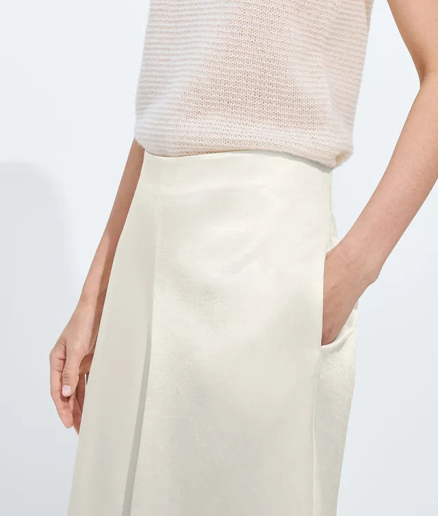Bottega Veneta Shiny Midi Skirt, photo 5 of 5 from SENSER