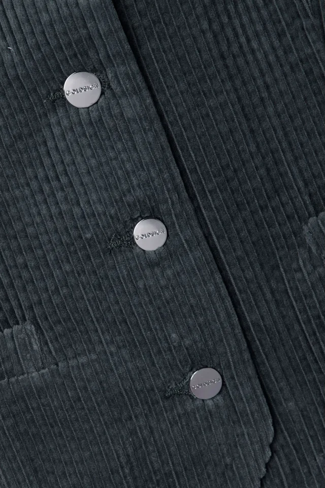Goldsign The Orten Cotton-Corduroy Vest in Grey, photo 4 of 4 from THE OUTNET
